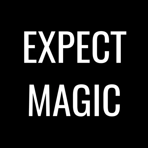Zen wall clock: "expect magic"