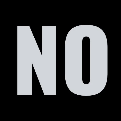 No