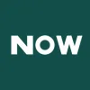 Zen wall clock: "now — deep teal & white"