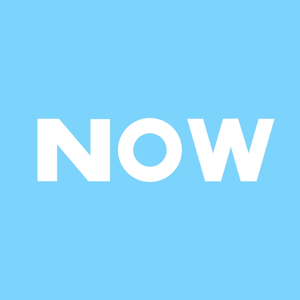 Zen wall clock: "now"