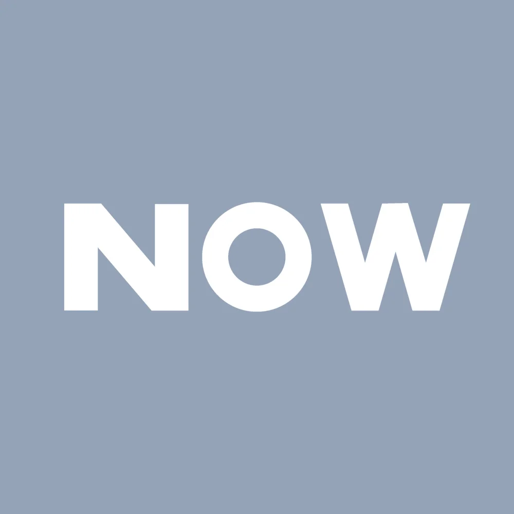 Zen wall clock: "now"