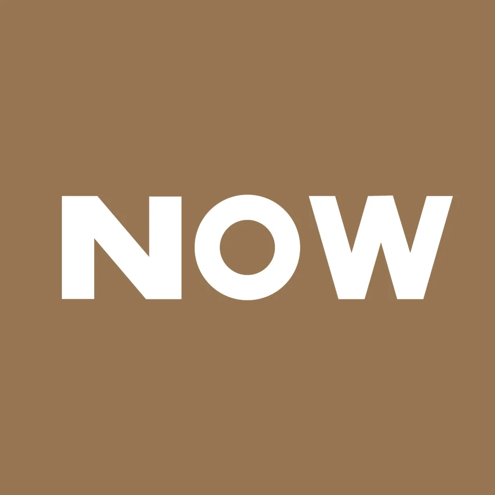 Zen wall clock: "now"