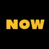 Mindfulness wall clock: "now — black & honey"