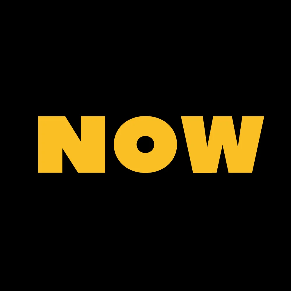 Mindfulness wall clock: "now — black & honey"