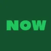 Zen wall clock: "now — pine & green"