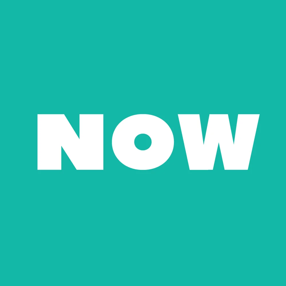 Mindfulness wall clock: "now"