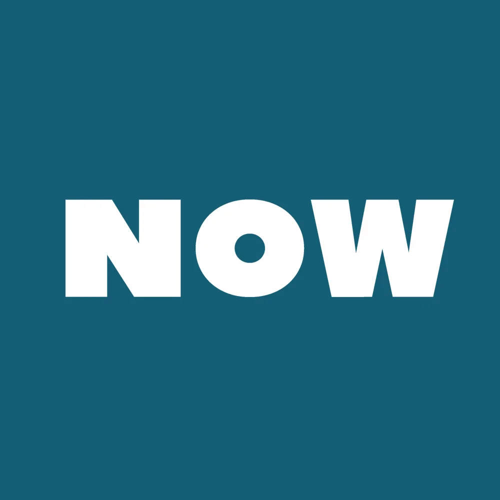 Zen wall clock: "now"