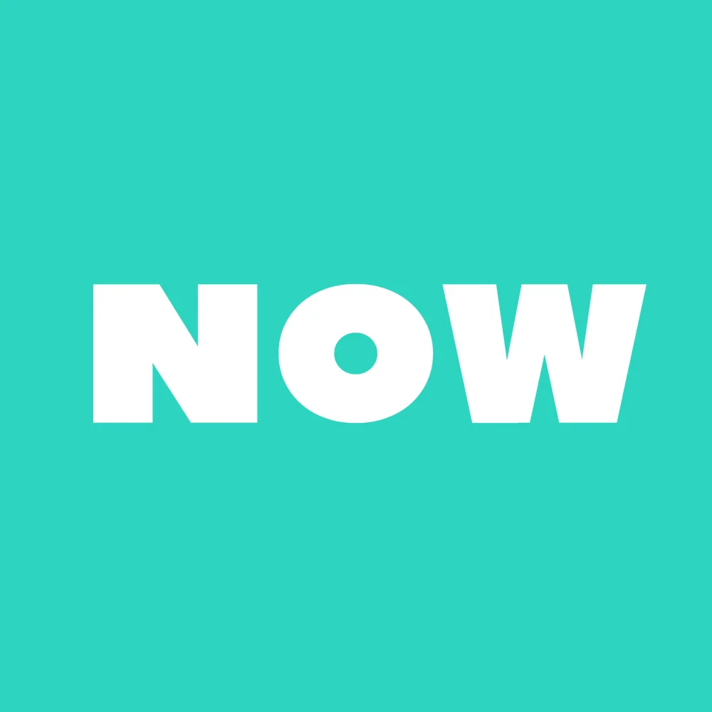 Zen wall clock: "now"