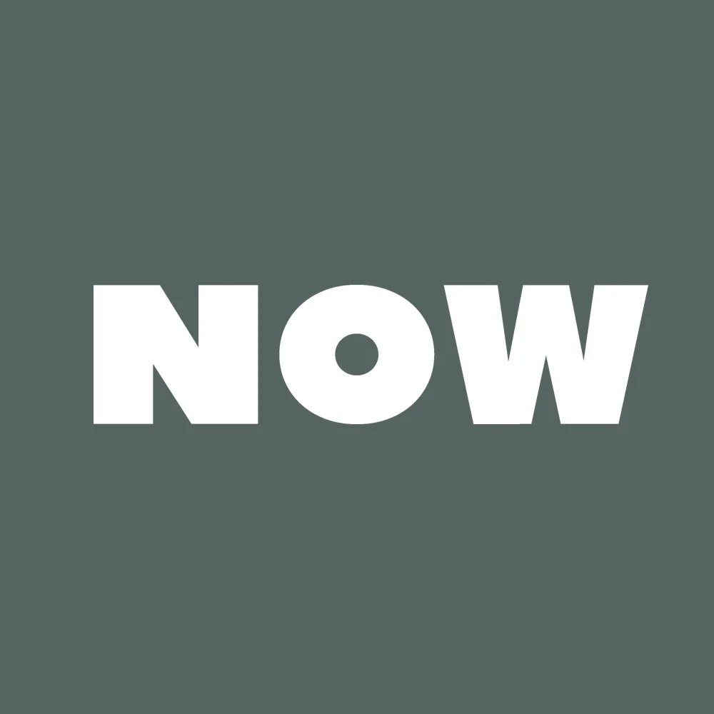 Zen wall clock: "now"