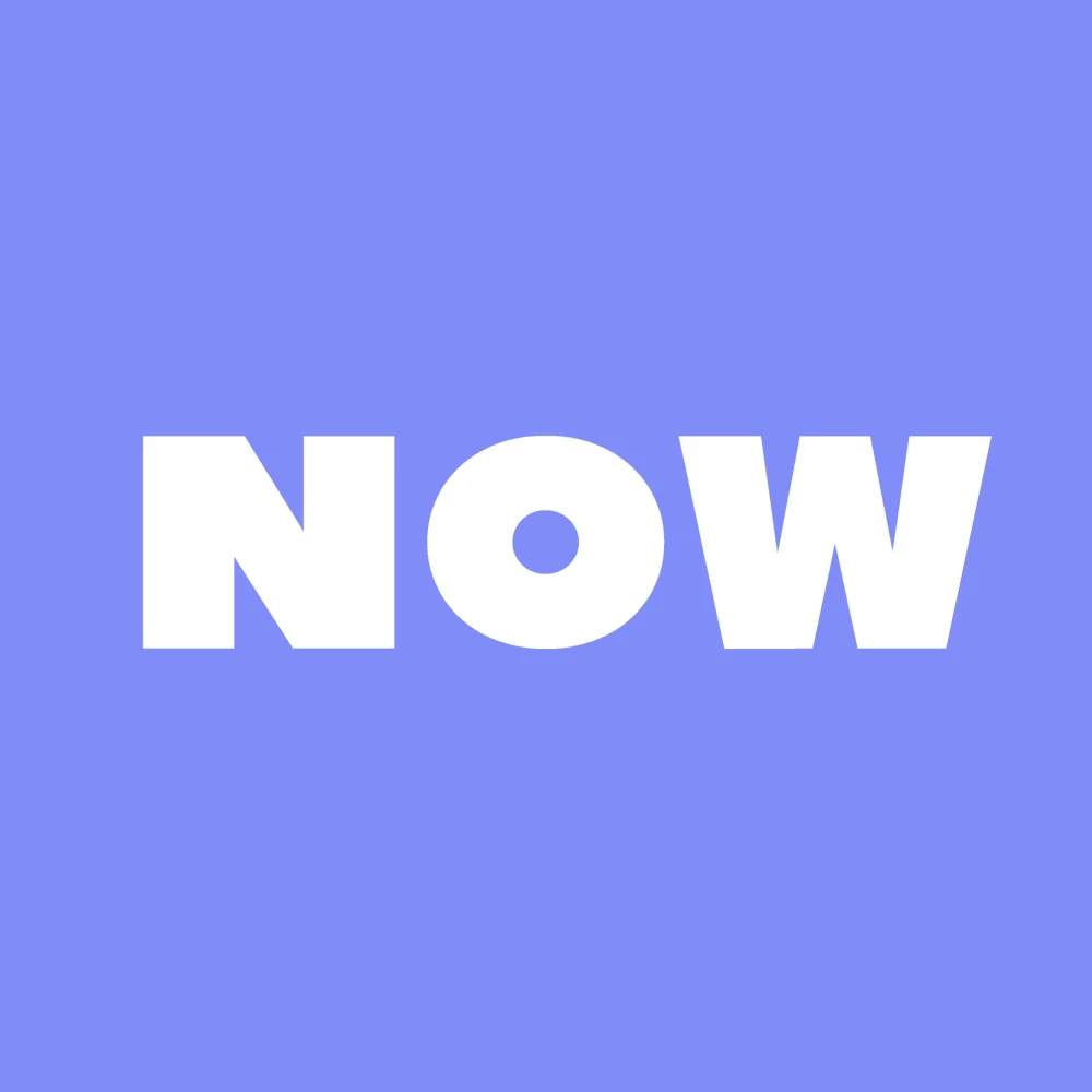 Mindfulness wall clock: "now"