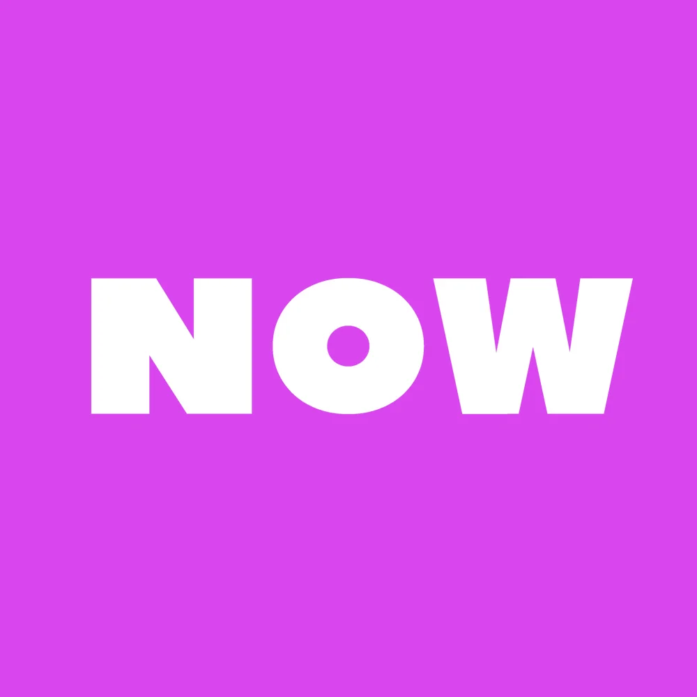 Mindfulness wall clock: "now"