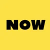Zen wall clock: "now — light yellow & black"