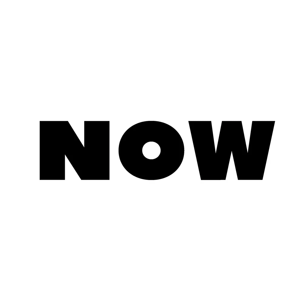 Zen wall clock: "now"