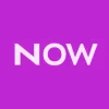 Zen wall clock: "now — fuchsia & pale fuchsia"