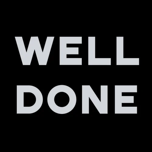Well done
