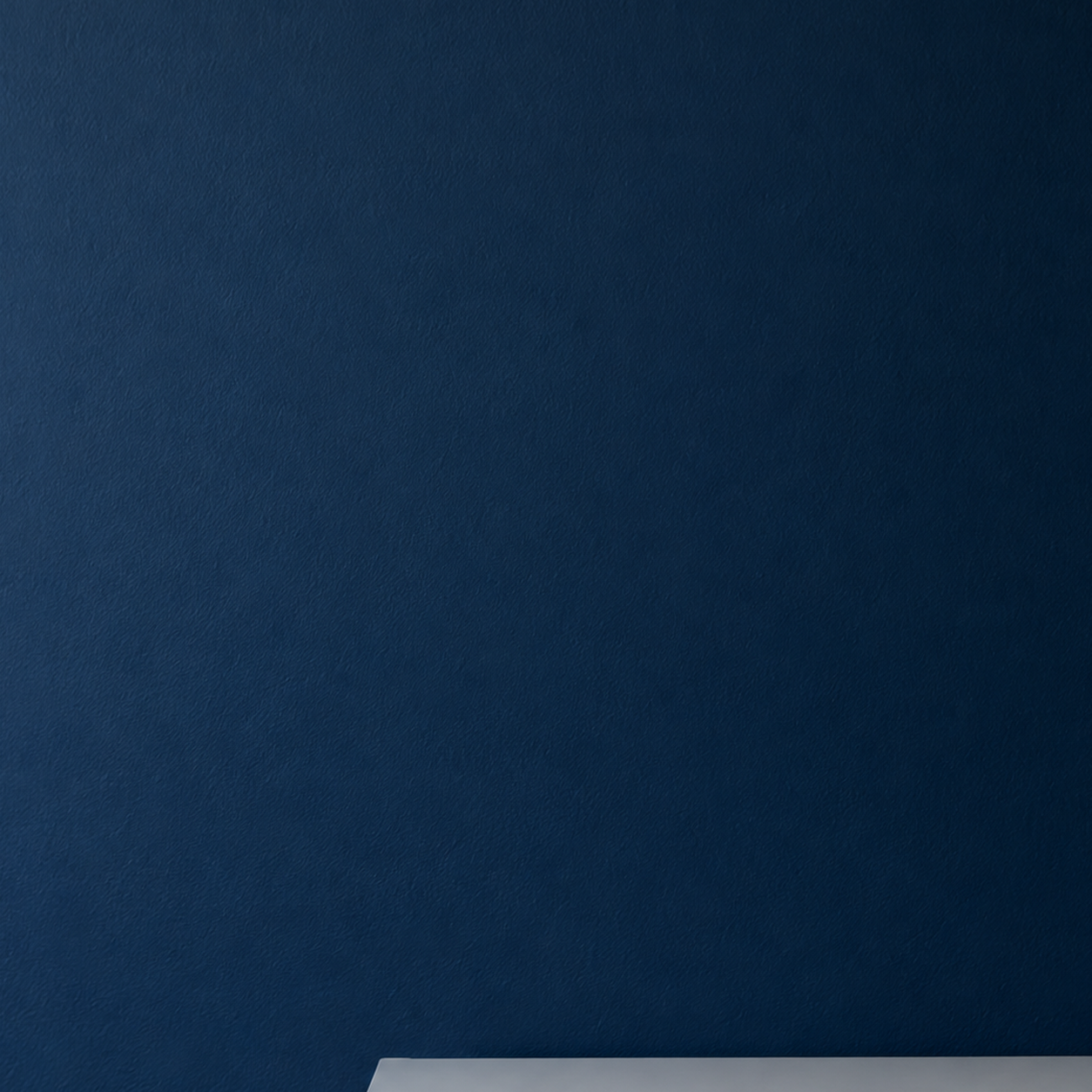 Funny wall clock in navy wall zoom72